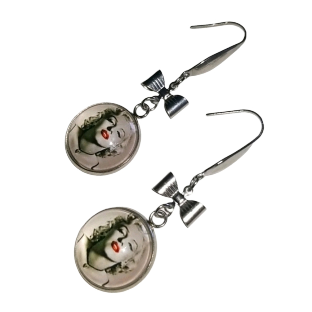 Handcrafted Marilyn Monroe Earrings